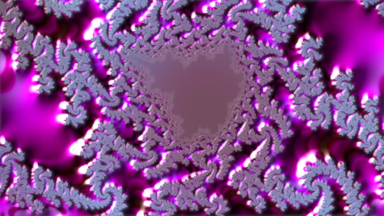 백그라운드에서 보라색으로 깜박이는 밝은 색상의 원활한 루핑 패턴