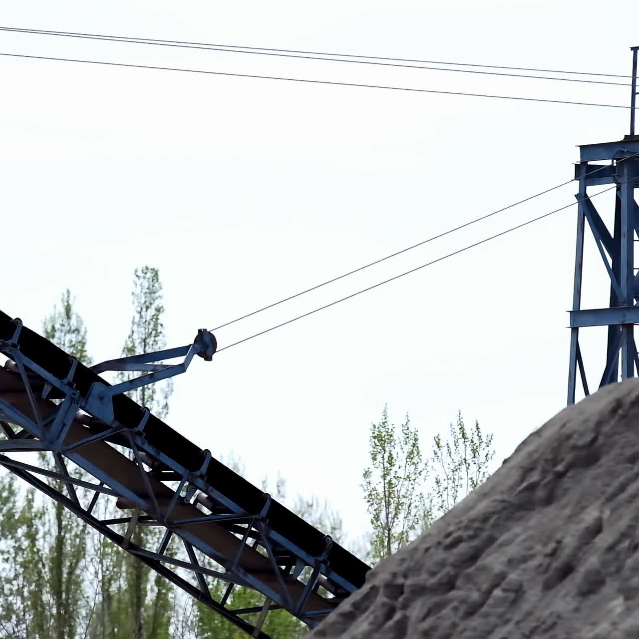 Industrial stone production