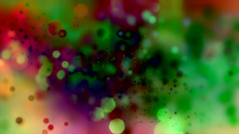 4k fondo abstracto, partículas corlorosas, fondos en bucle