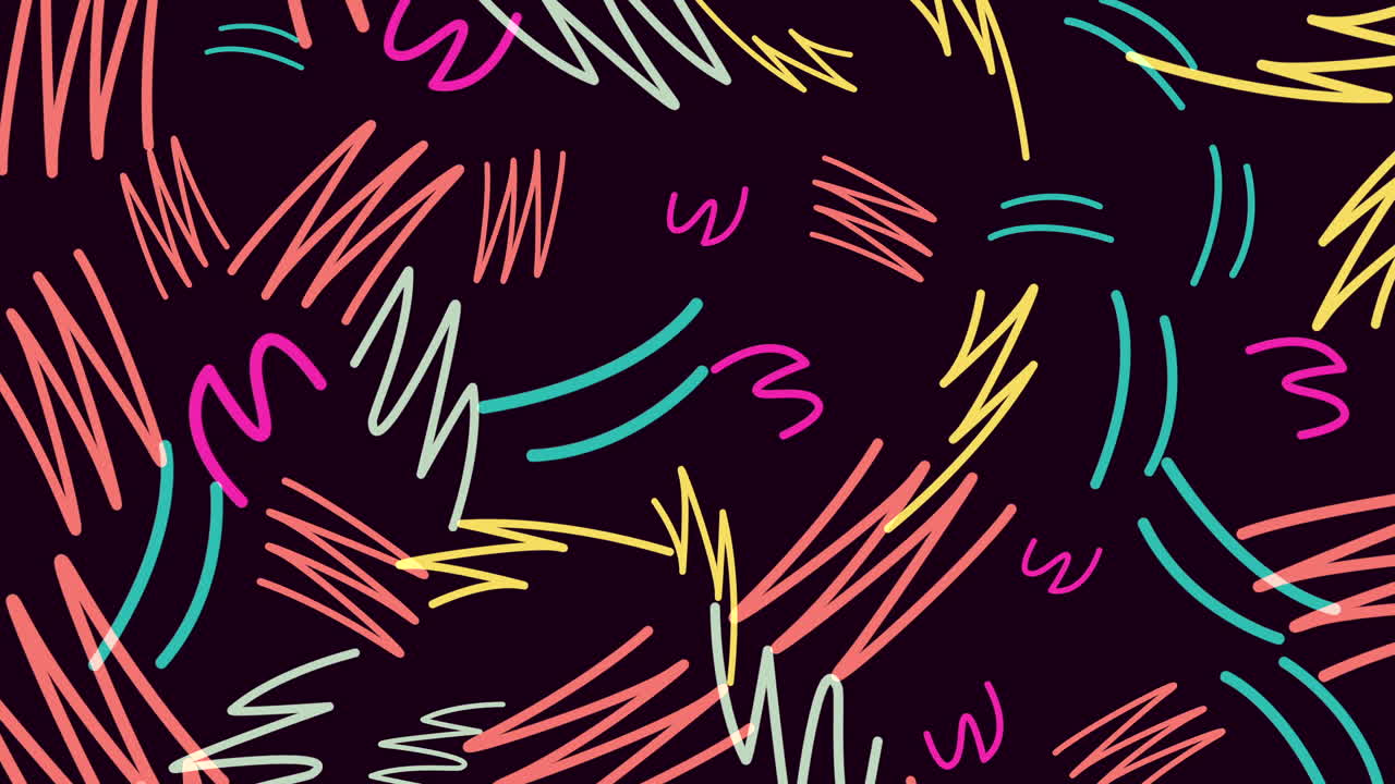 Motion Retro Geometric Shape on abstract background 12