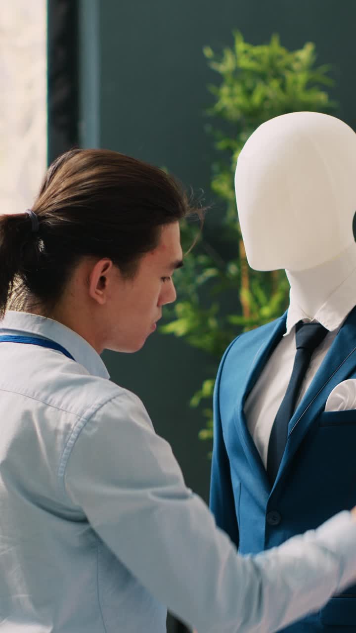 Mannequin Suit Adjustment