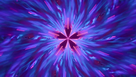 Interstellar-star,-vibrant-colorful-background-beats-in-motion,-spiritual-visual-awakening,-intricate-flowing-geometric-patterns,-seamless-looped