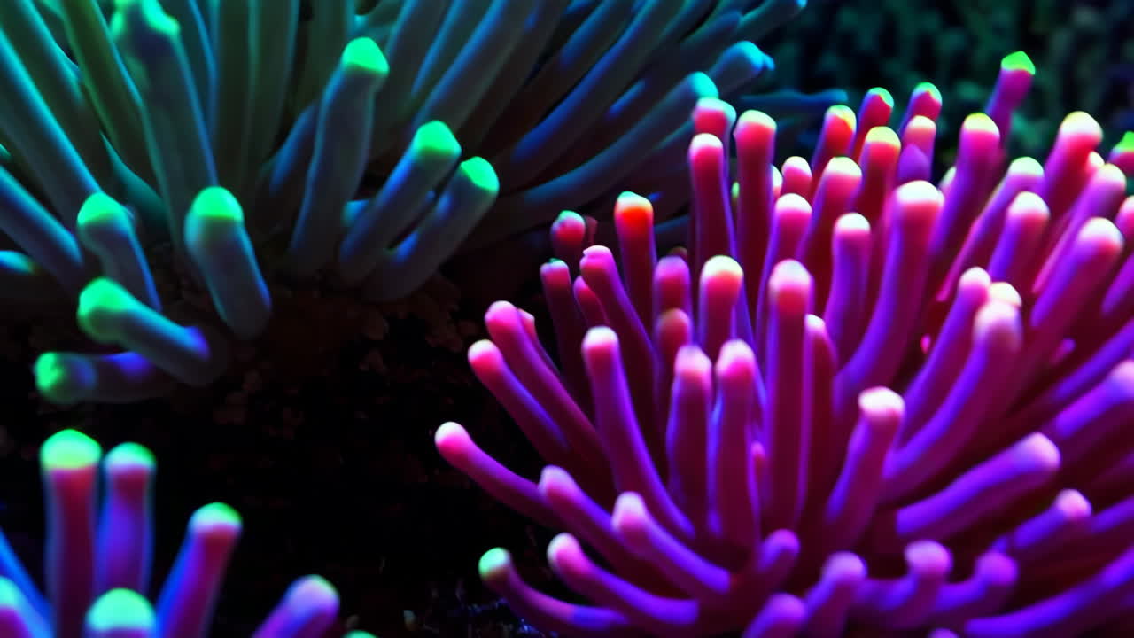 Vibrant Colors of Underwater Coral