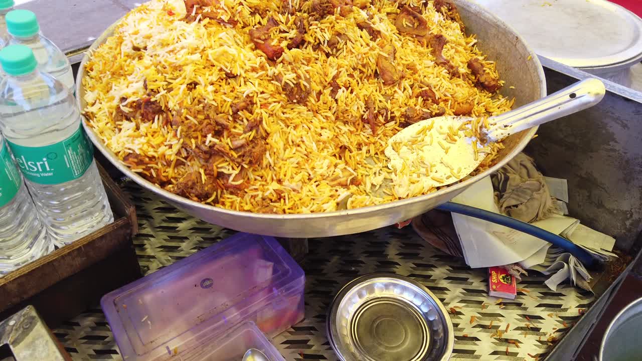 comida popular y famosa de la calle del subcontinente indio