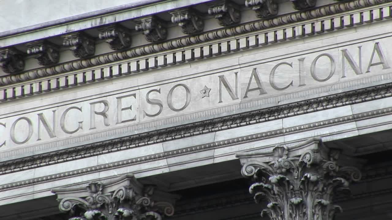 buenos aires argentina edificios del capitolio congreso de la nacion