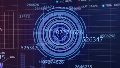 Animación-Del-Procesamiento-De-Datos-Financieros-Sobre-Alcance-Y-Cuadrícula.