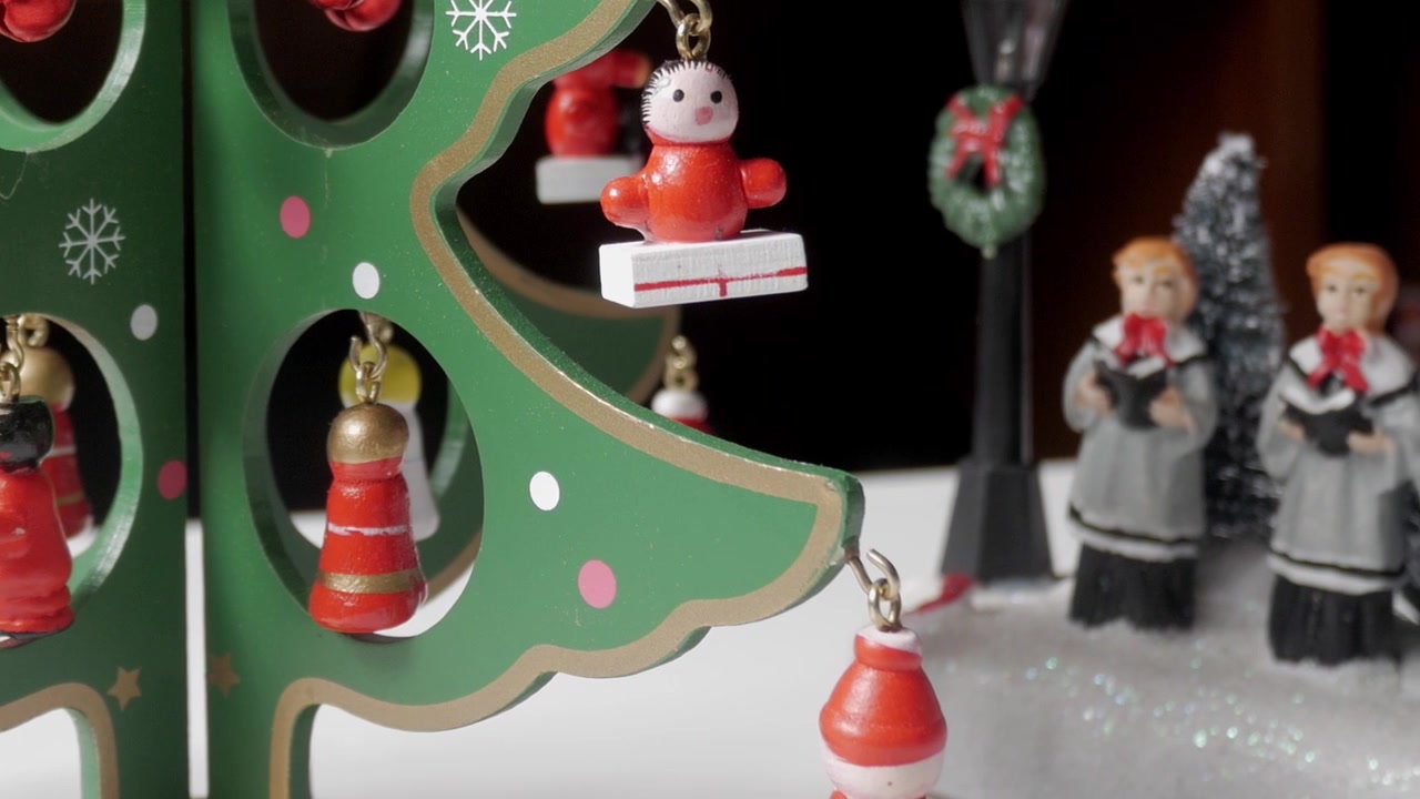 Christmas tree and other ornaments