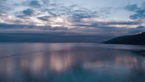 serene ocean sunset
