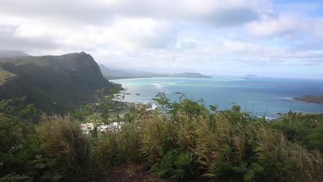 ocean view from top of the mountain