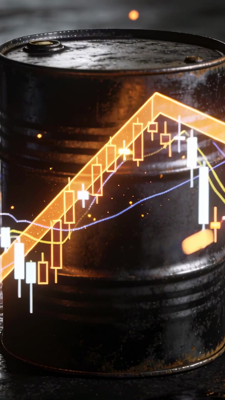 Vertical video: Appearing candlestick overlay climbing across black drum in studio, embers