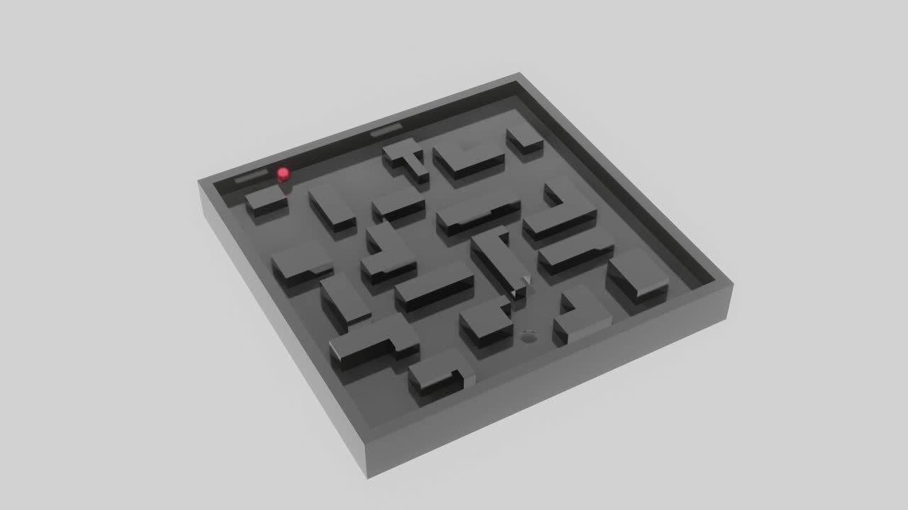 rompecabezas digitales tridimensionales aislados sobre un fondo blanco