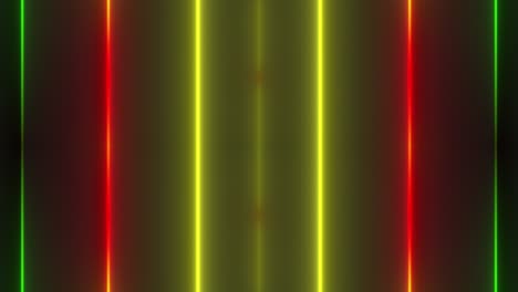 neon light vertical lines