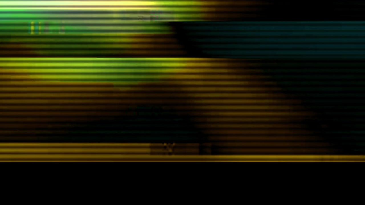 Dijital Glitch ve Statik Gürültü Parazit Etkisi