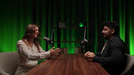 podcast interview