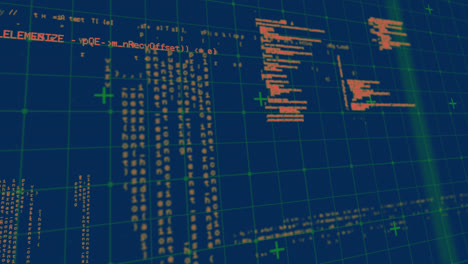 Animation-Der-Datenverarbeitung-Auf-Marinehintergrund