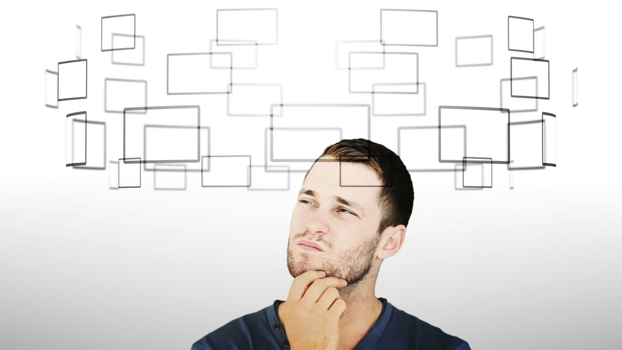 кадры, вращающиеся вокруг человека