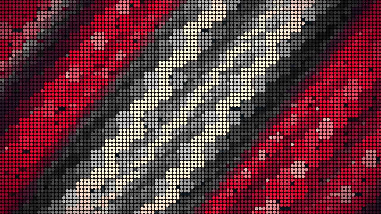 Moving linear color background. 4K motion graphics