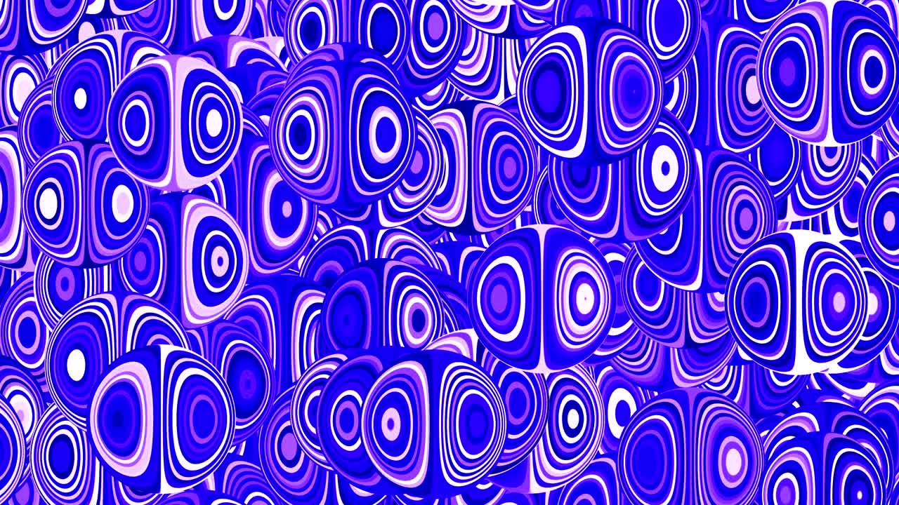 Computer blue animated abstract