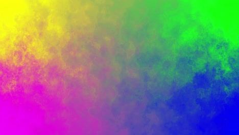 animation of moving background with multicoloured waves