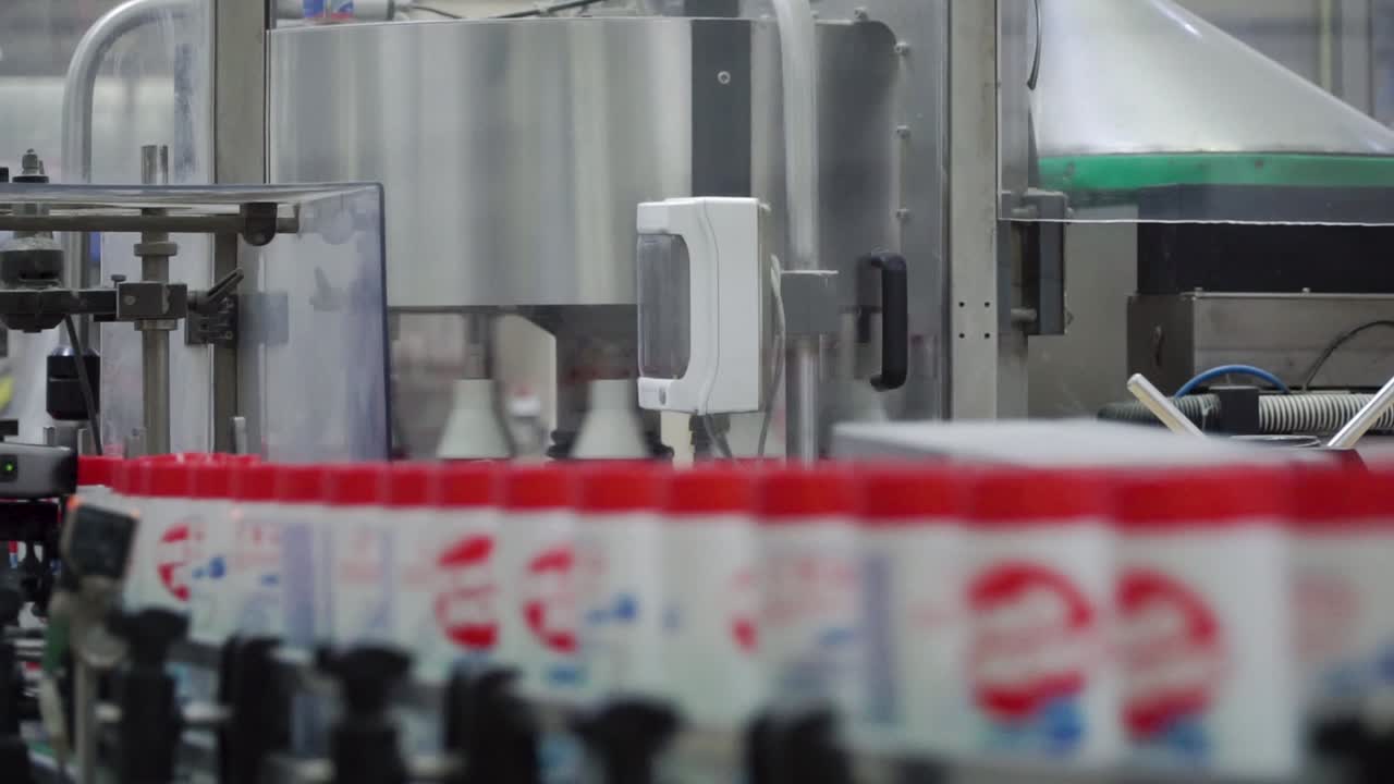 línea de envasado automatizada para productos de limpieza