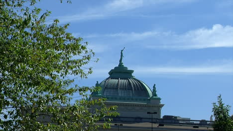 Cúpula-Del-Salón-Conmemorativo-En-El-Parque-Fairmount-De-Filadelfia