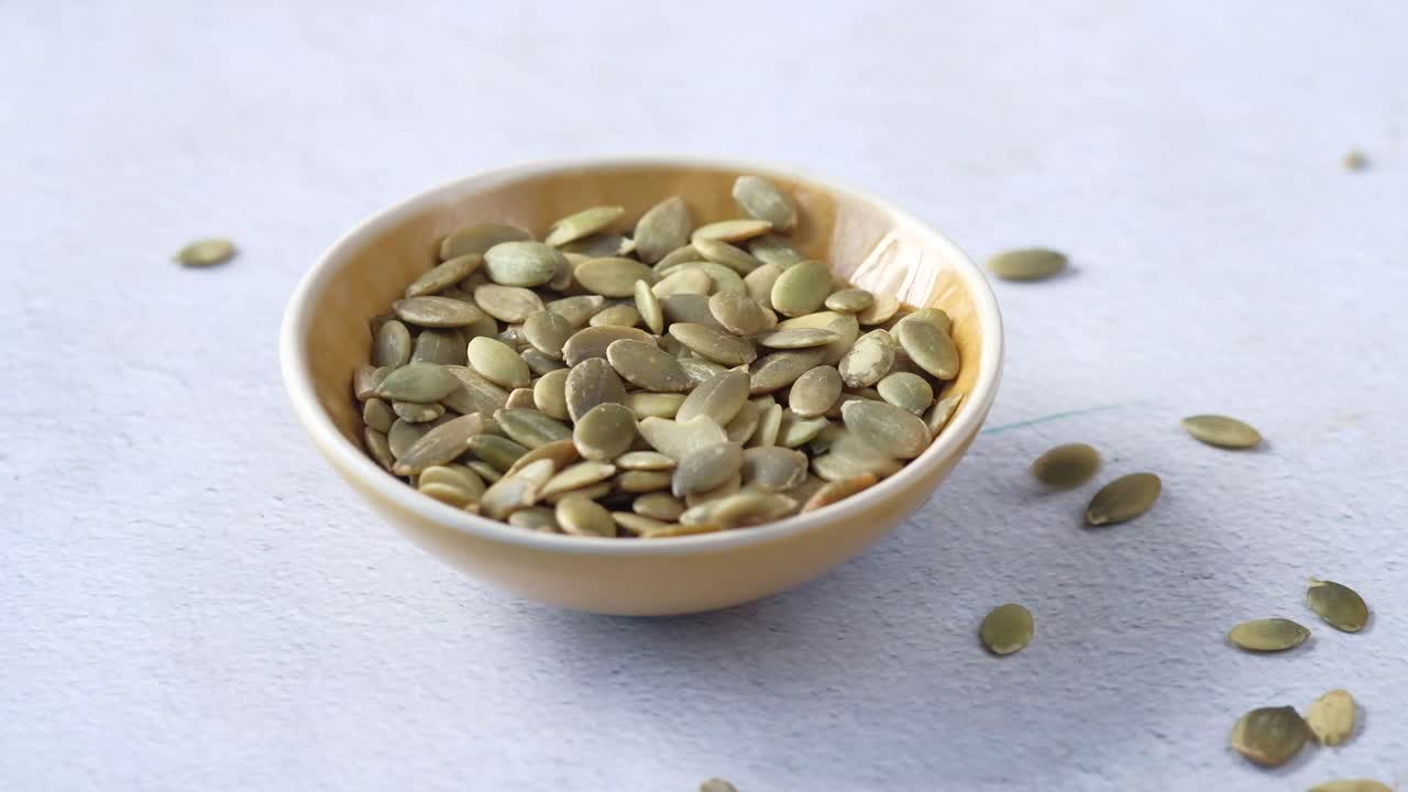 그에 넣은 호박 씨