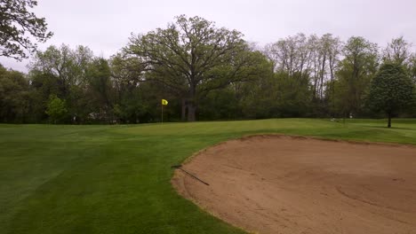 trampa de arena de búnker de golf