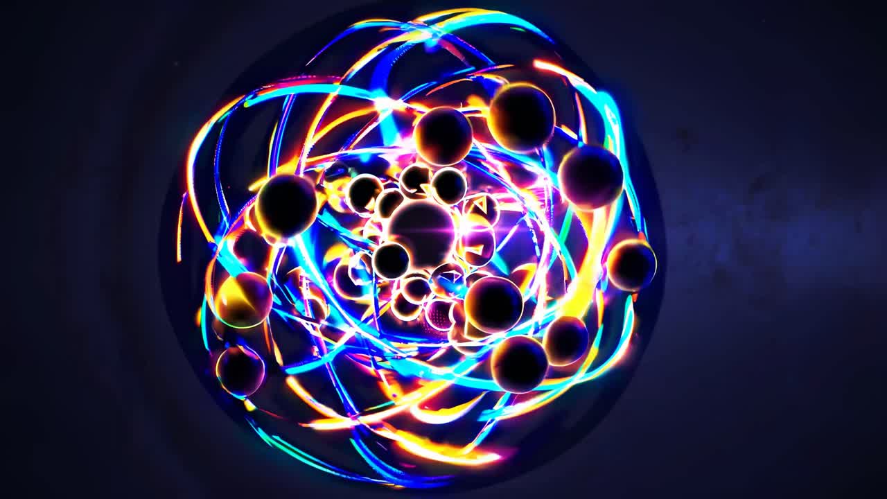 Abstract Atomic Model Visualization
