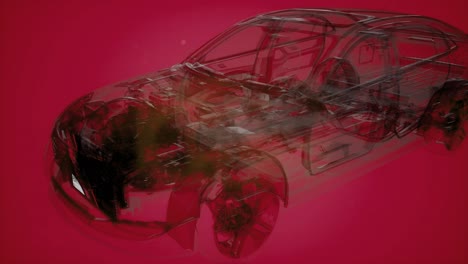 motores de automóviles detallados y otras piezas