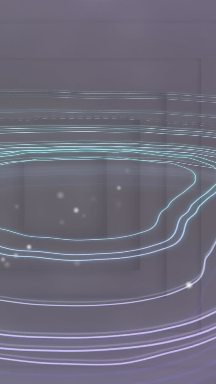 animación de formas sobre cuadrados blancos