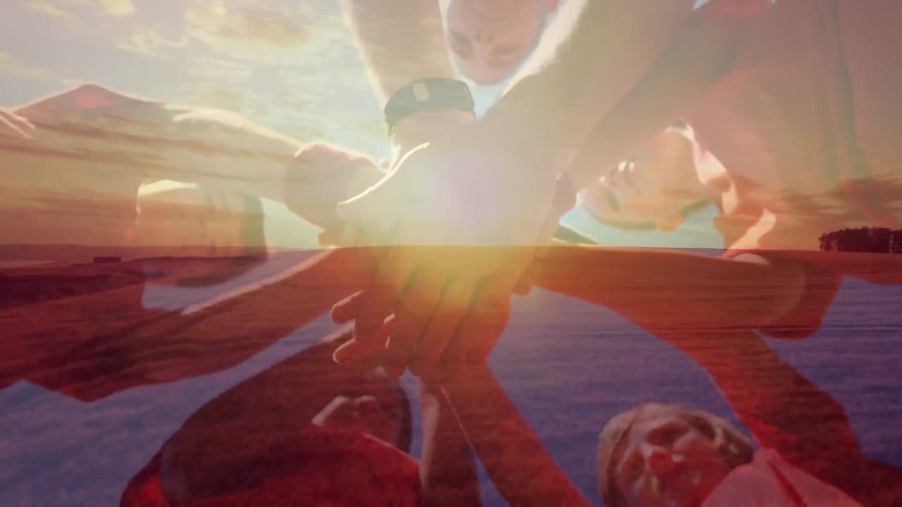 familia celebrando el éxito