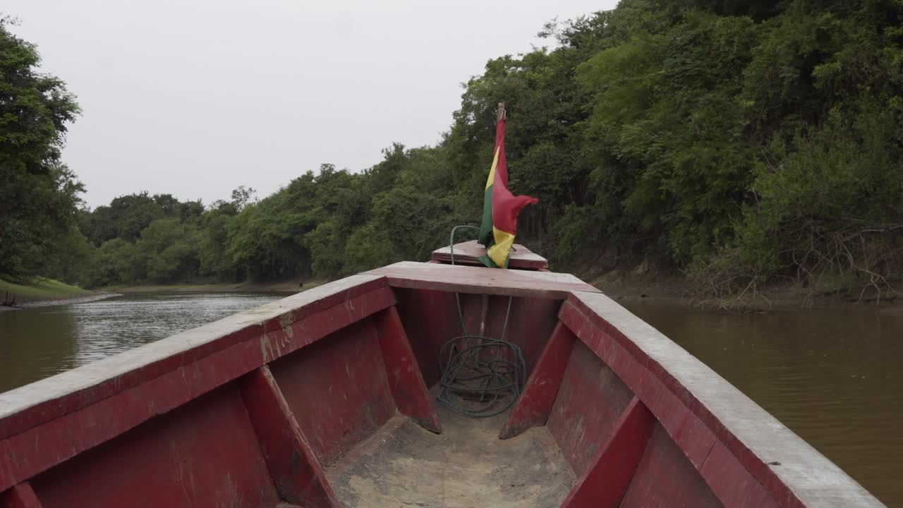 Bolivia Yacuma river boat ride Pampas Bolivian amazon jungle nature humid forest