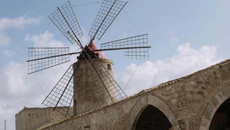 old windmill in italy