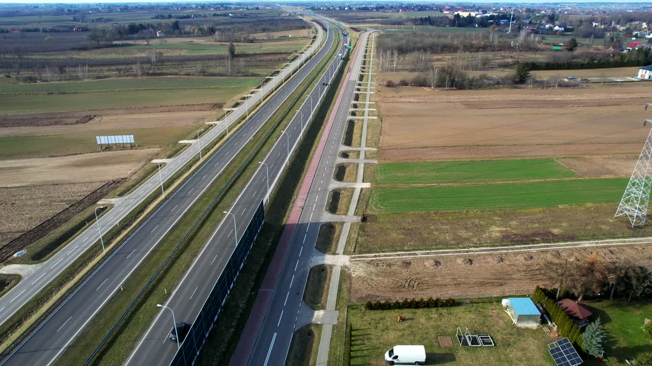 vía aérea, autopista