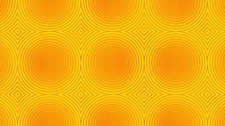 Abstract Geometric Pattern with Circles and Lines