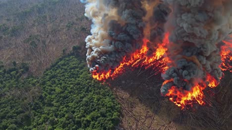 amazon rainforest fire disaster