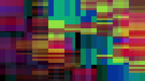fondo colorido de píxeles en movimiento