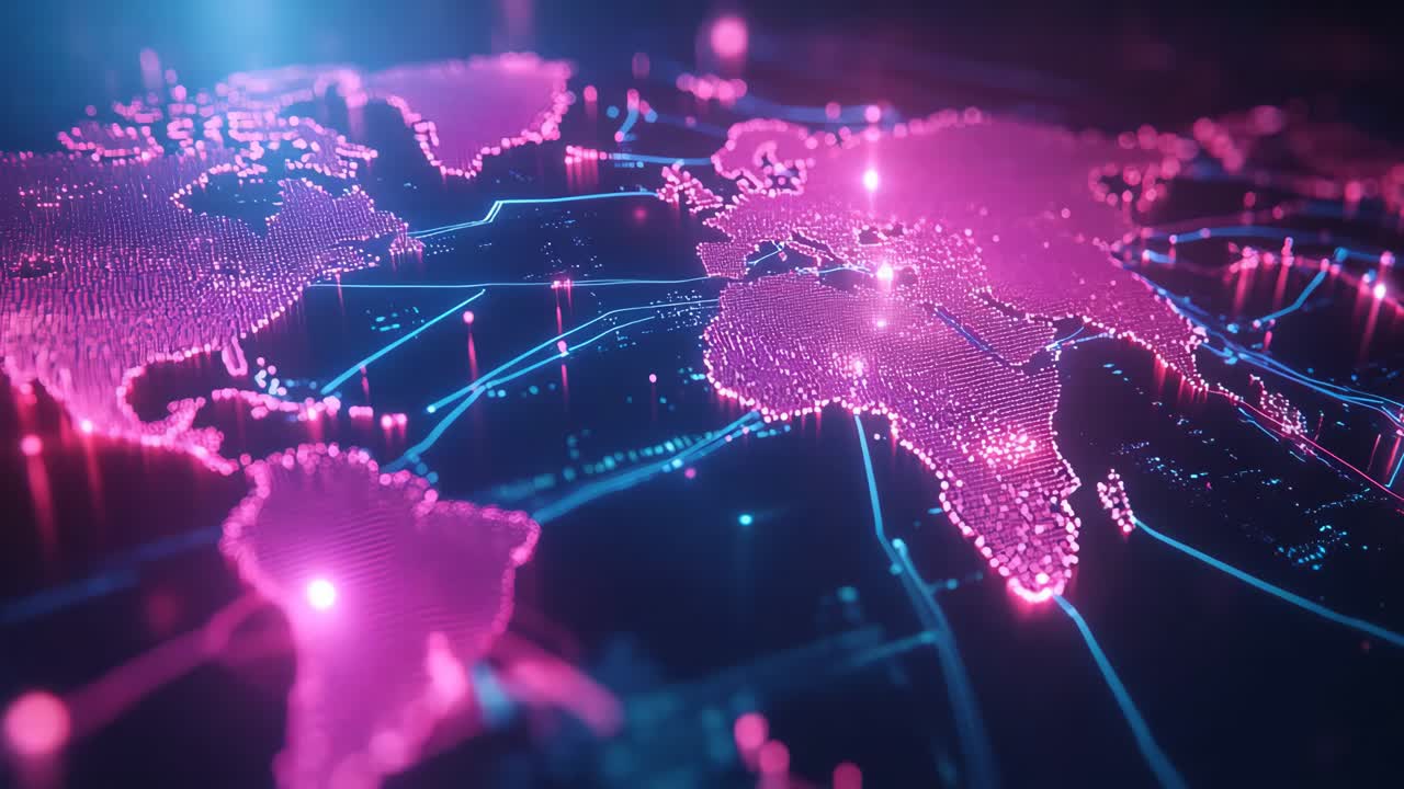 visualización de la red global