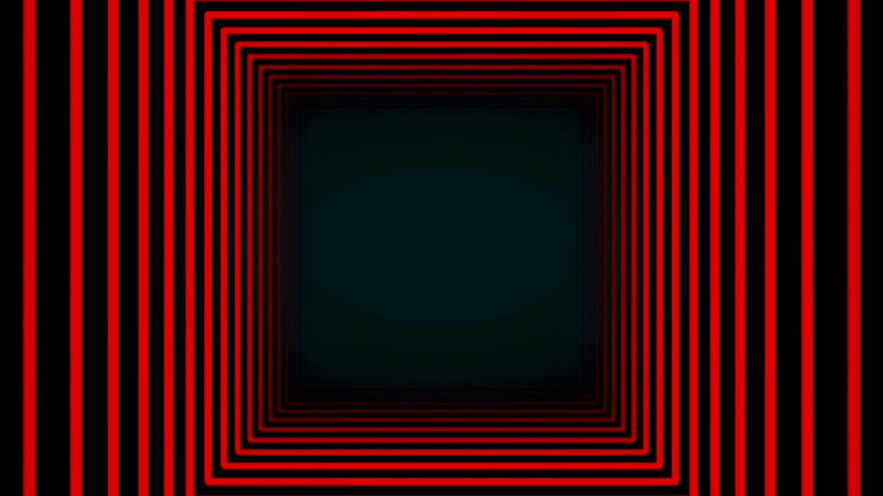 인기 추상적인 배경, 빛 애니메이션과 함께 미래의 터널, 3d 렌더링