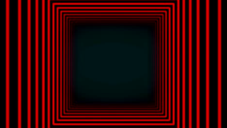 fondo abstracto popular túnel futurista con animación de luz renderizado en 3d