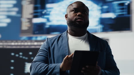black software expert focusing on programming language for innovation