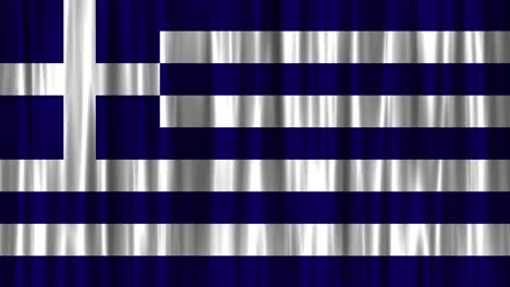 bandera nacional griega (en bucle) de fondo