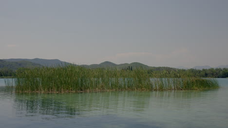 the lake of banyoles in catalonia, spain