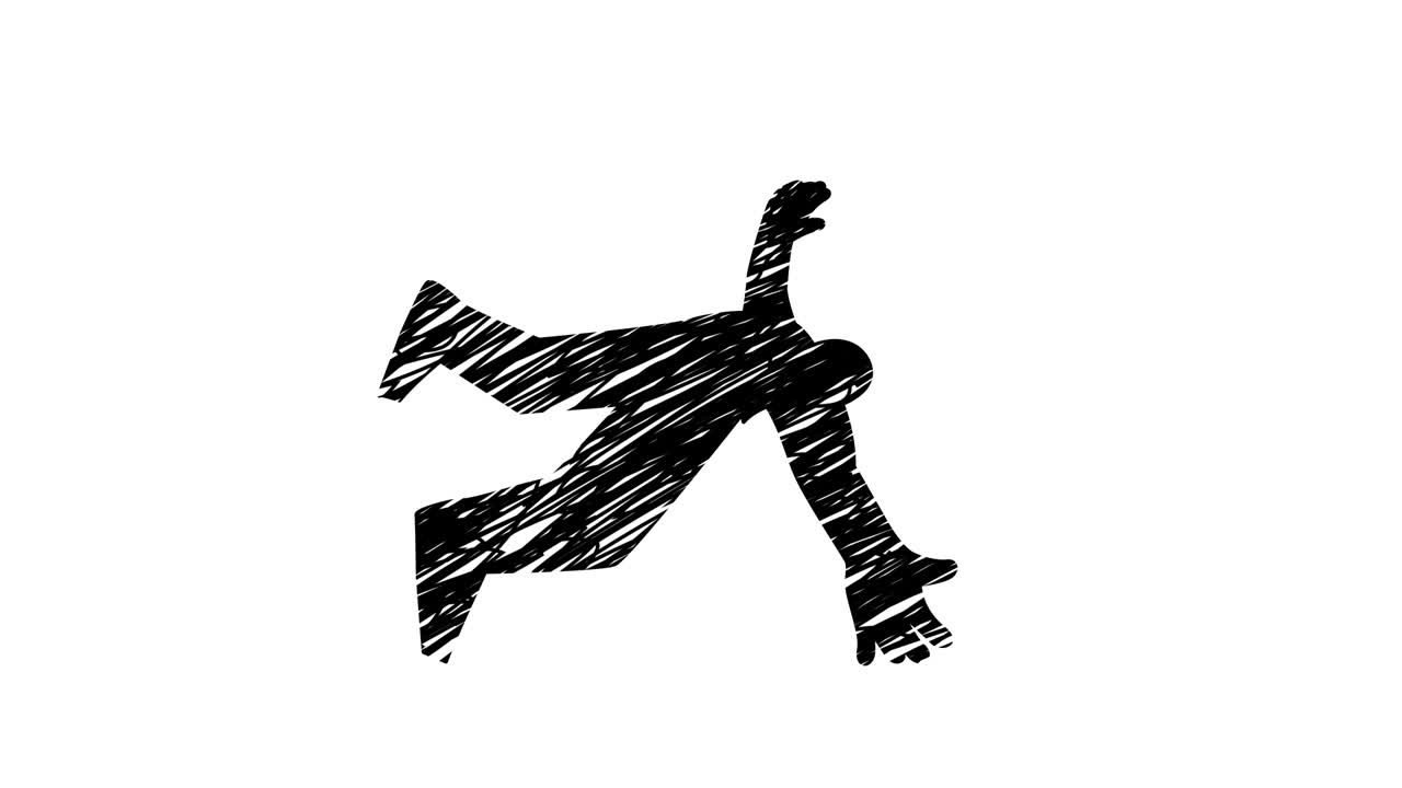 humano corriendo y volando