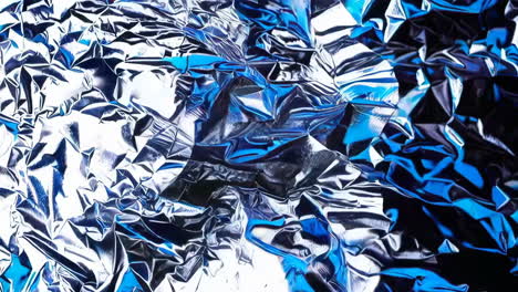 crumpled metallic foil texture