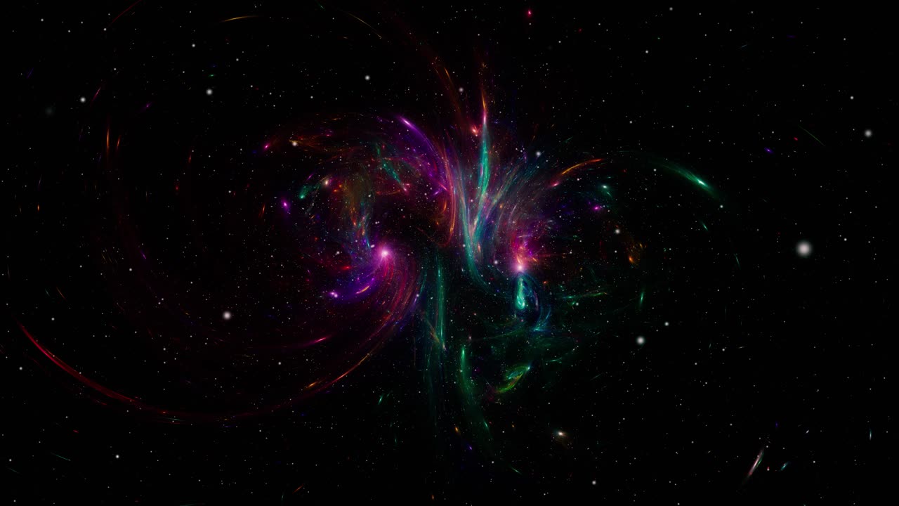 estrellas de fondo. volando por el espacio.