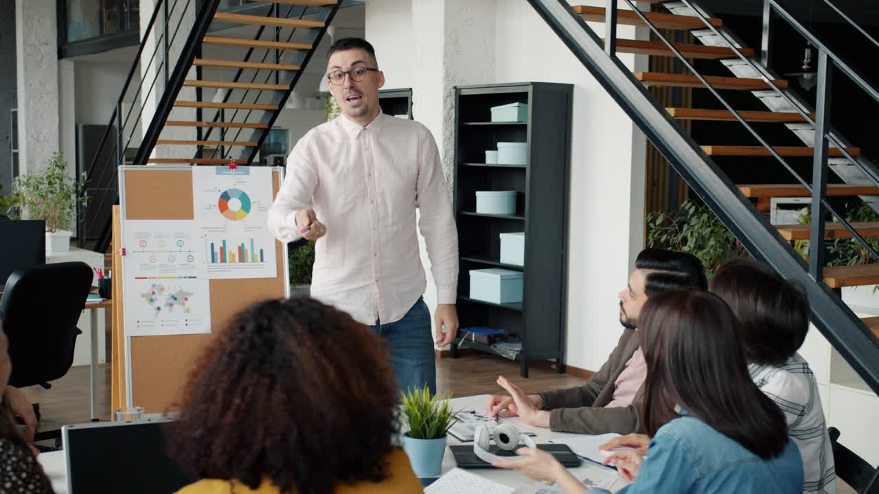 Business Presentation and Celebration