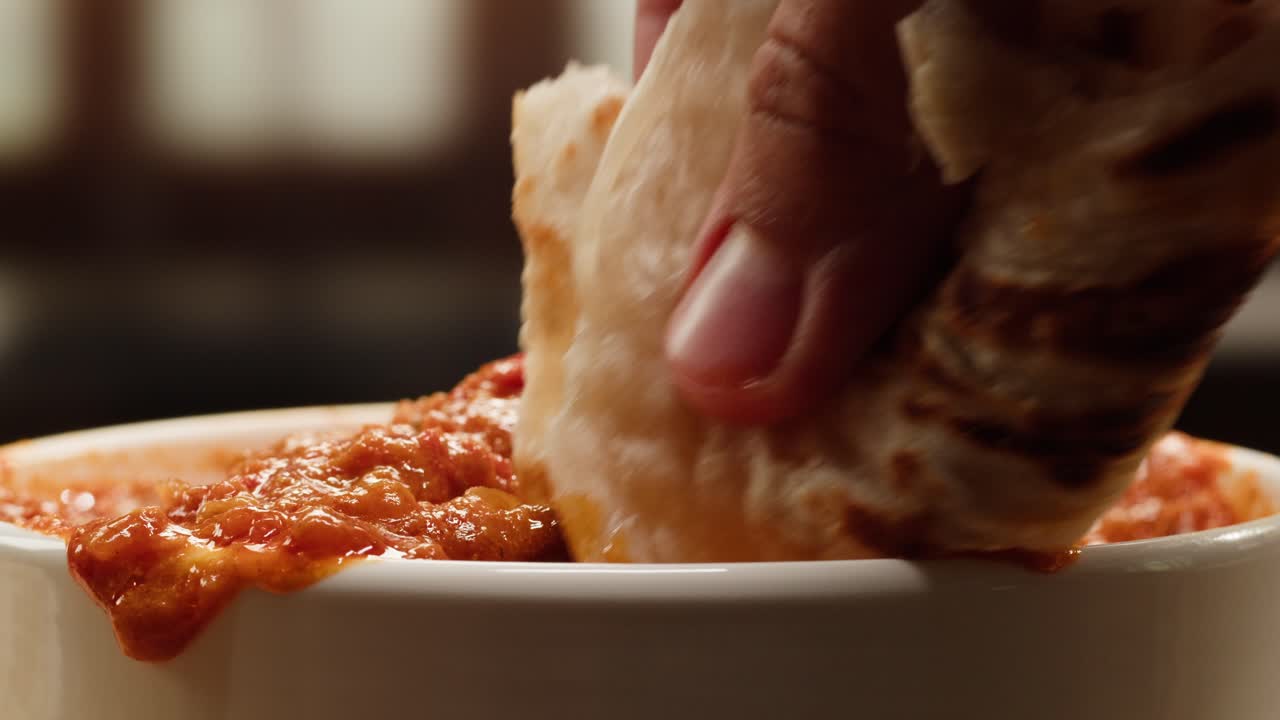 Curry with Flatbread