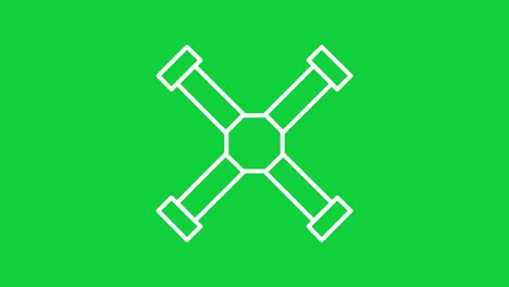 construction green screen_white_tire iron