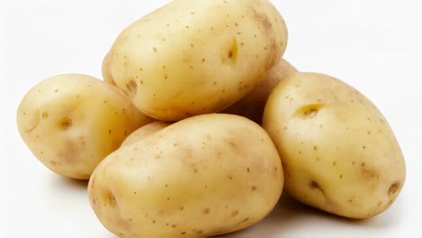 un montón de patatas